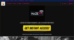 Desktop Screenshot of haze.fm